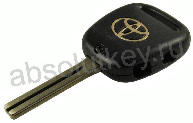 Корпус ключа для Toyota 2 боковые кнопки TOY48