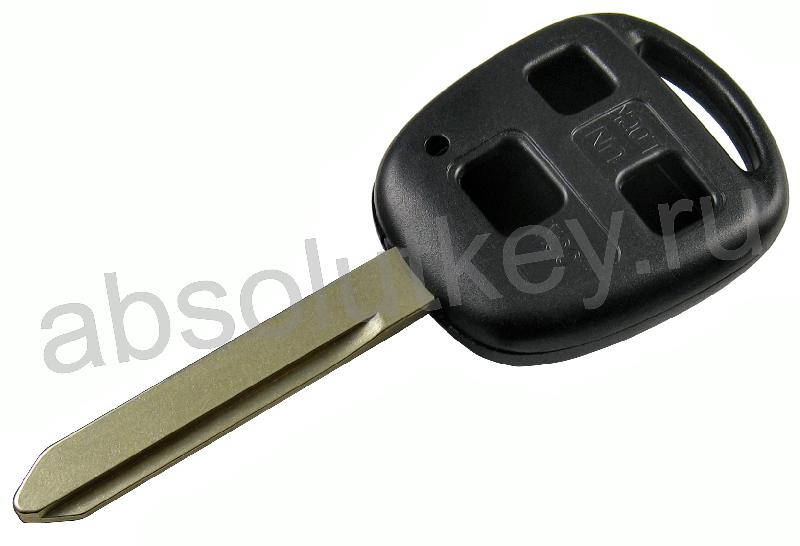 Корпус ключа для Toyota 3 кнопки, TOY47