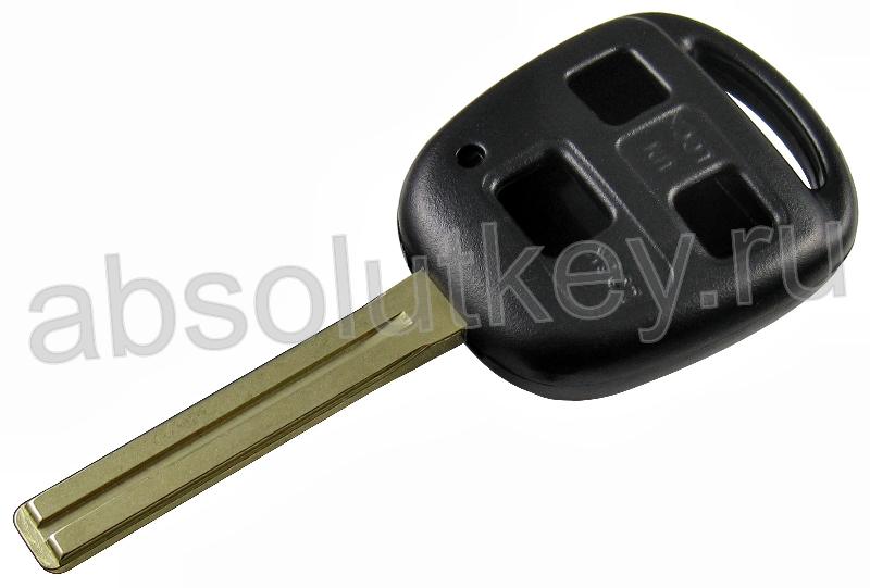 Корпус ключа для Toyota 3 кнопки. TOY40