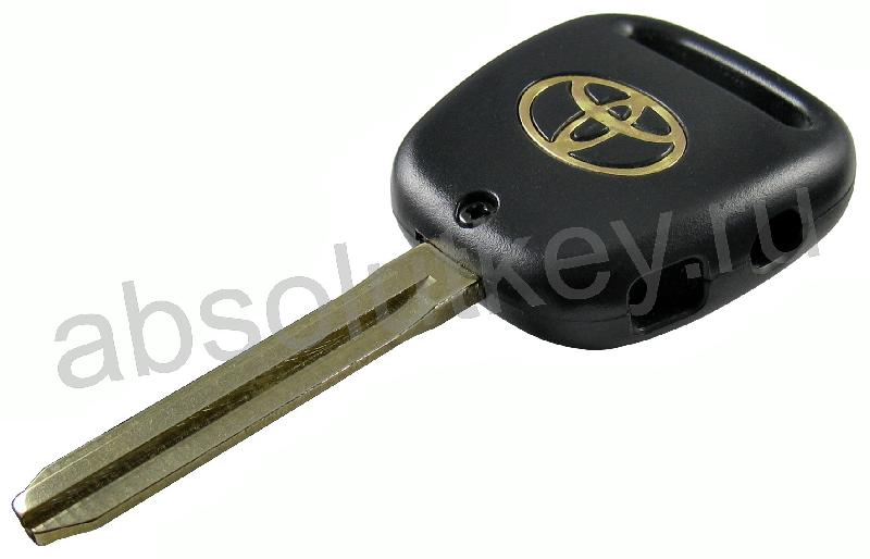 Корпус ключа для Toyota 2 боковые кнопки TOY43