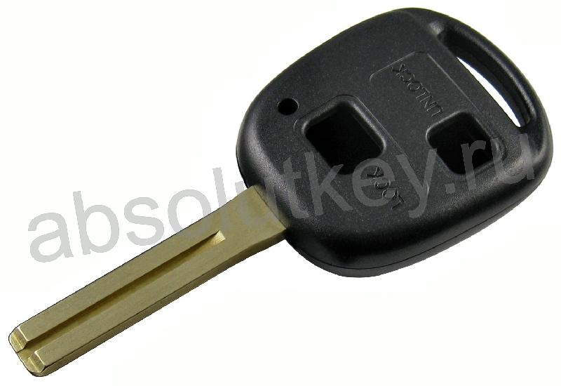 Корпус ключа для Toyota 2 кнопки. TOY48